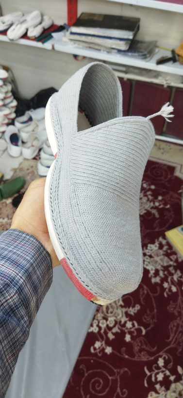 گیوه کلاش رنگ طوسی